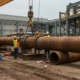 Демонтаж труб для газоснабжения