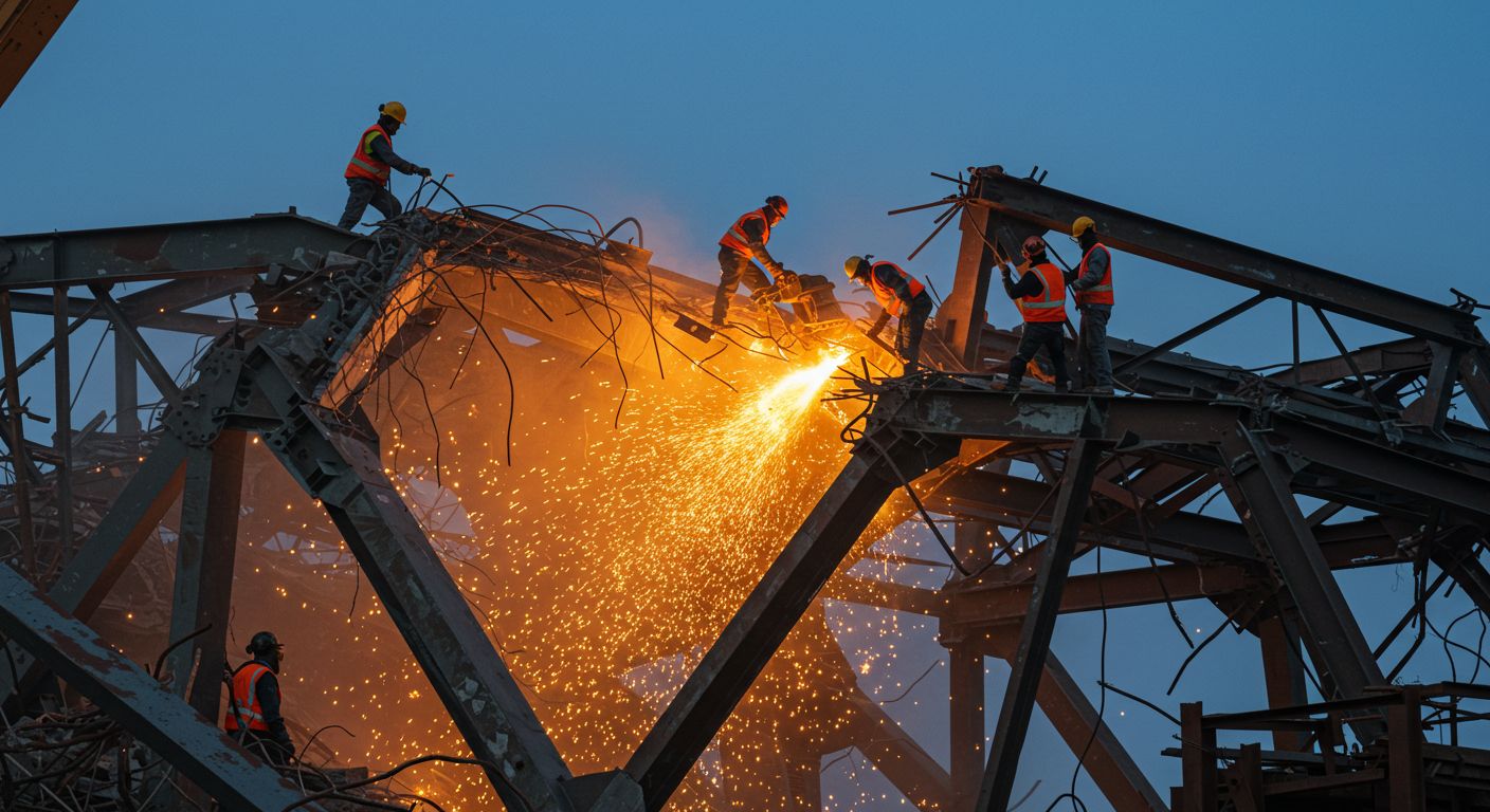 Эффективный демонтаж металлоконструкций Эффективный демонтаж металлоконструкций