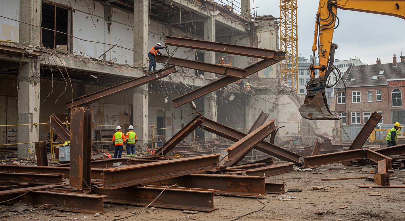 Демонтаж металлоконструкций при реконструкции Демонтаж металлоконструкций при реконструкции