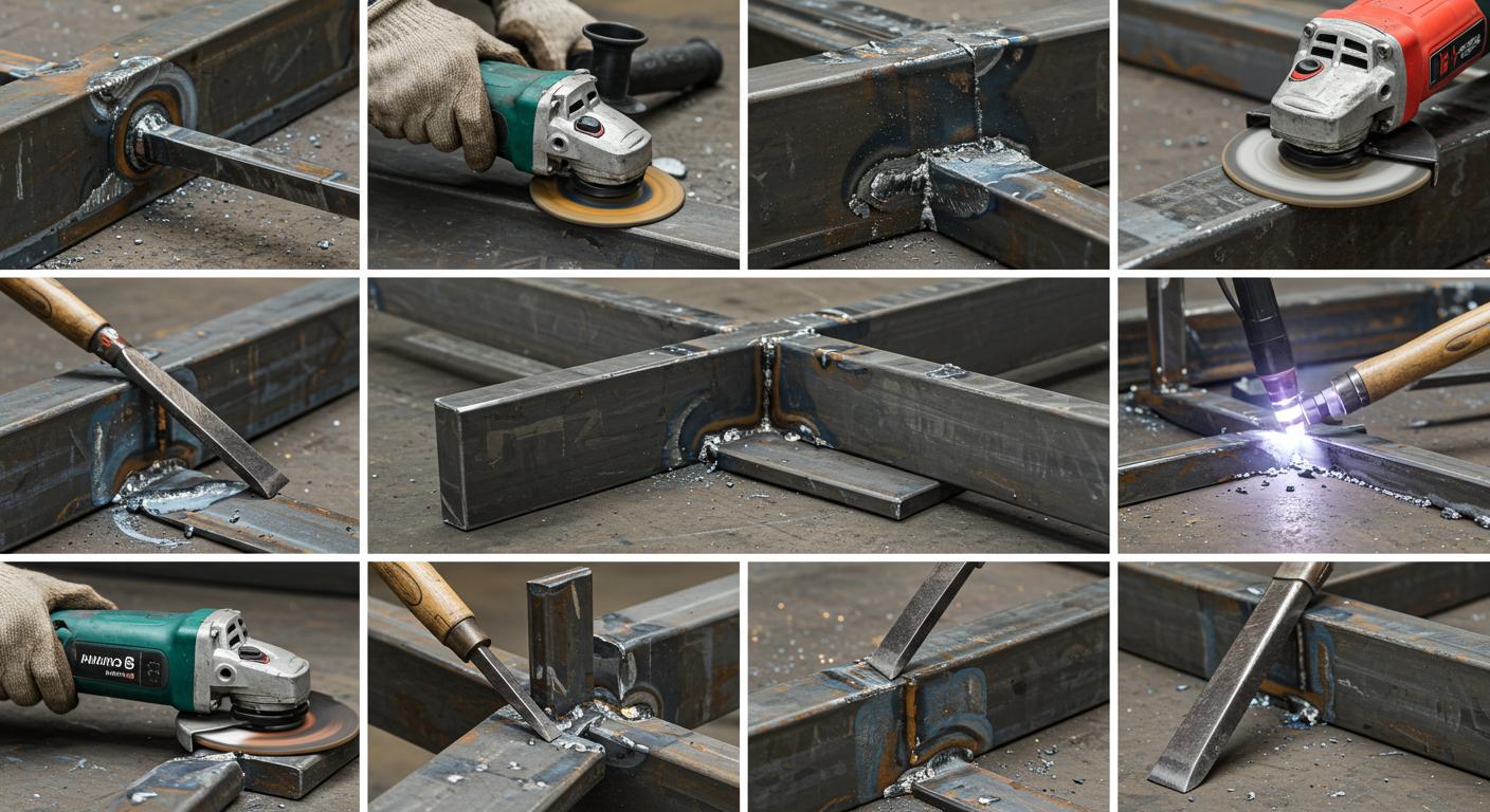 Демонтаж сварных металлических соединений