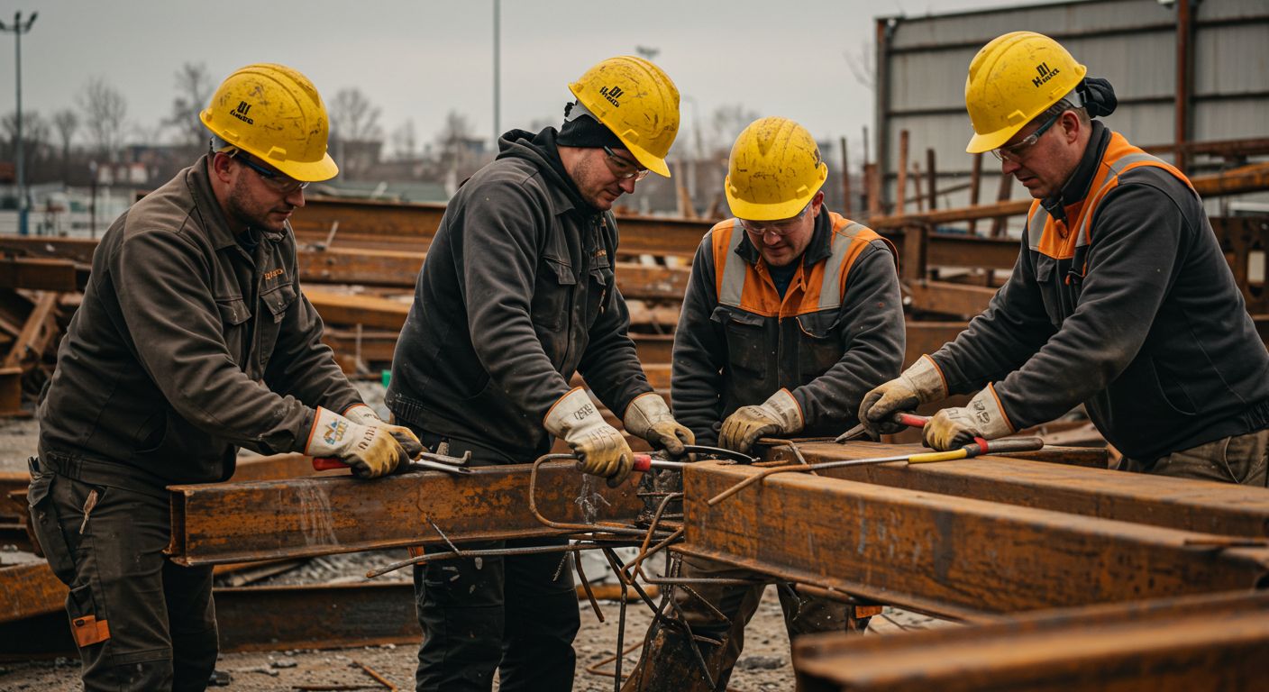 Демонтаж металлоконструкций ручными инструментами Демонтаж металлоконструкций ручными инструментами