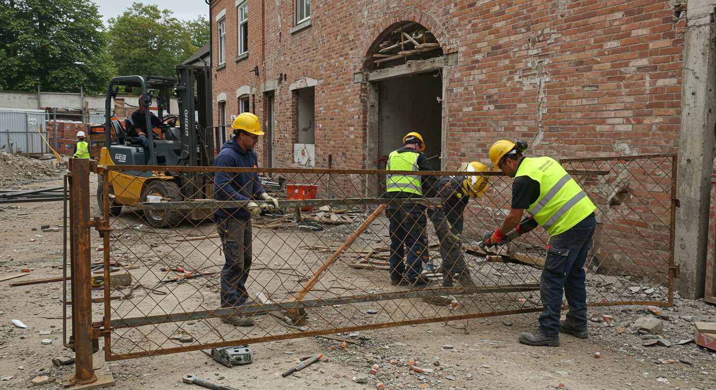 Демонтаж металлических заборов и ворот Демонтаж металлических заборов и ворот