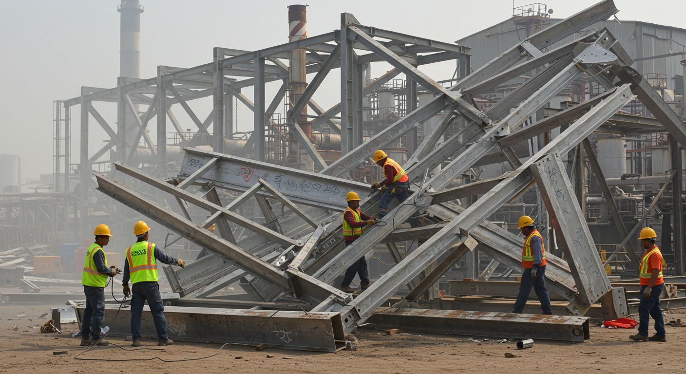 Демонтаж алюминиевых конструкций Демонтаж алюминиевых конструкций