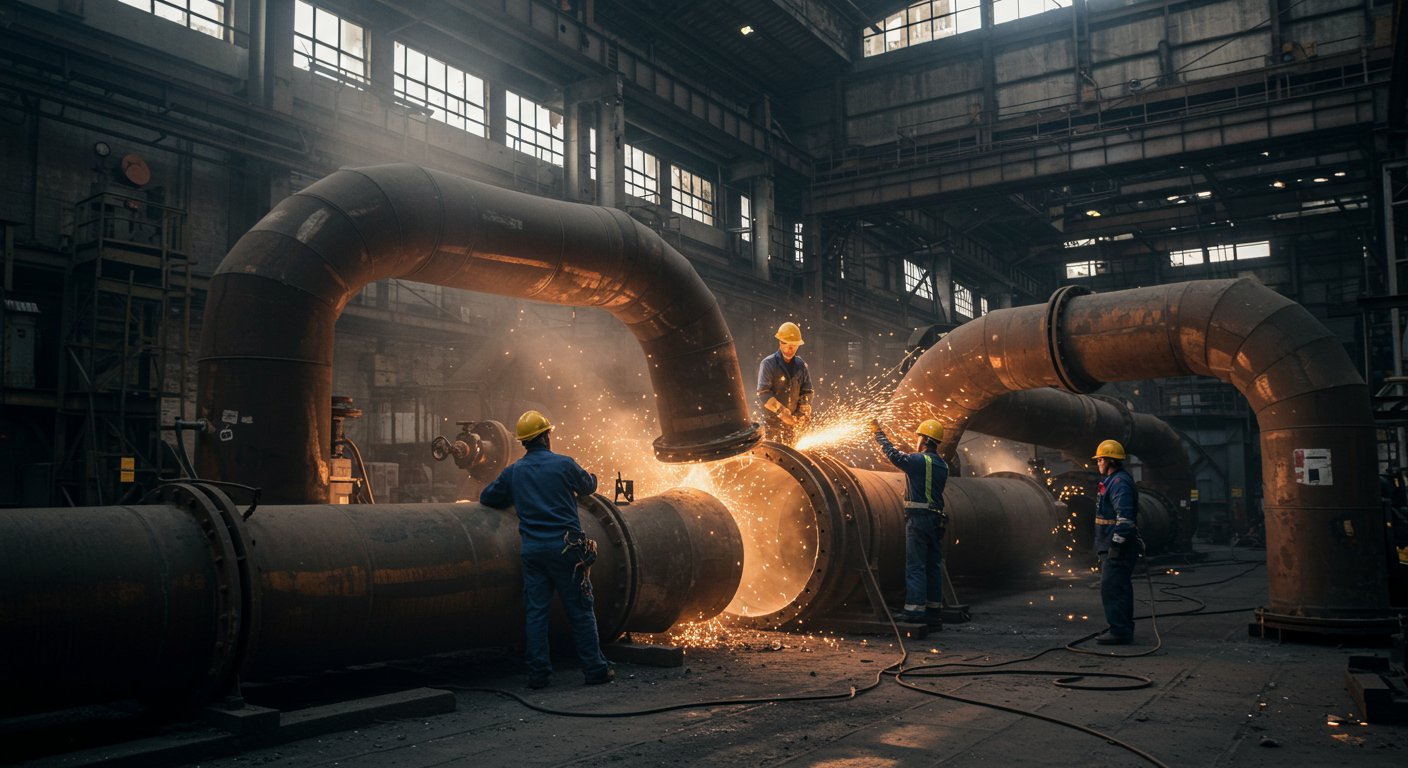 Демонтаж вентиляционных труб