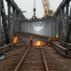 Демонтаж металлоконструкций железнодорожных мостов