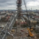 Демонтаж городских мачтовых вышек