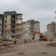 Демонтаж секционных вышек среднего класса