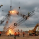Демонтаж башенных вышек особо прочного класса
