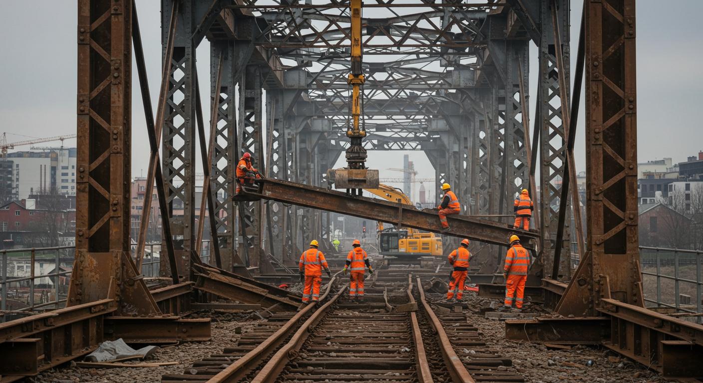 Демонтаж металлоконструкций объектов транспортной инфраструктуры