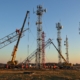 Демонтаж средних вышек
