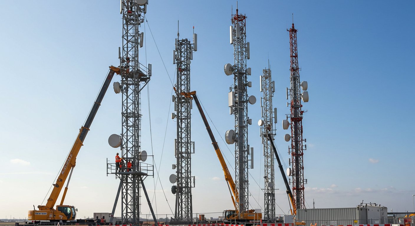 Демонтаж мачтовых вышек повышенной надежности