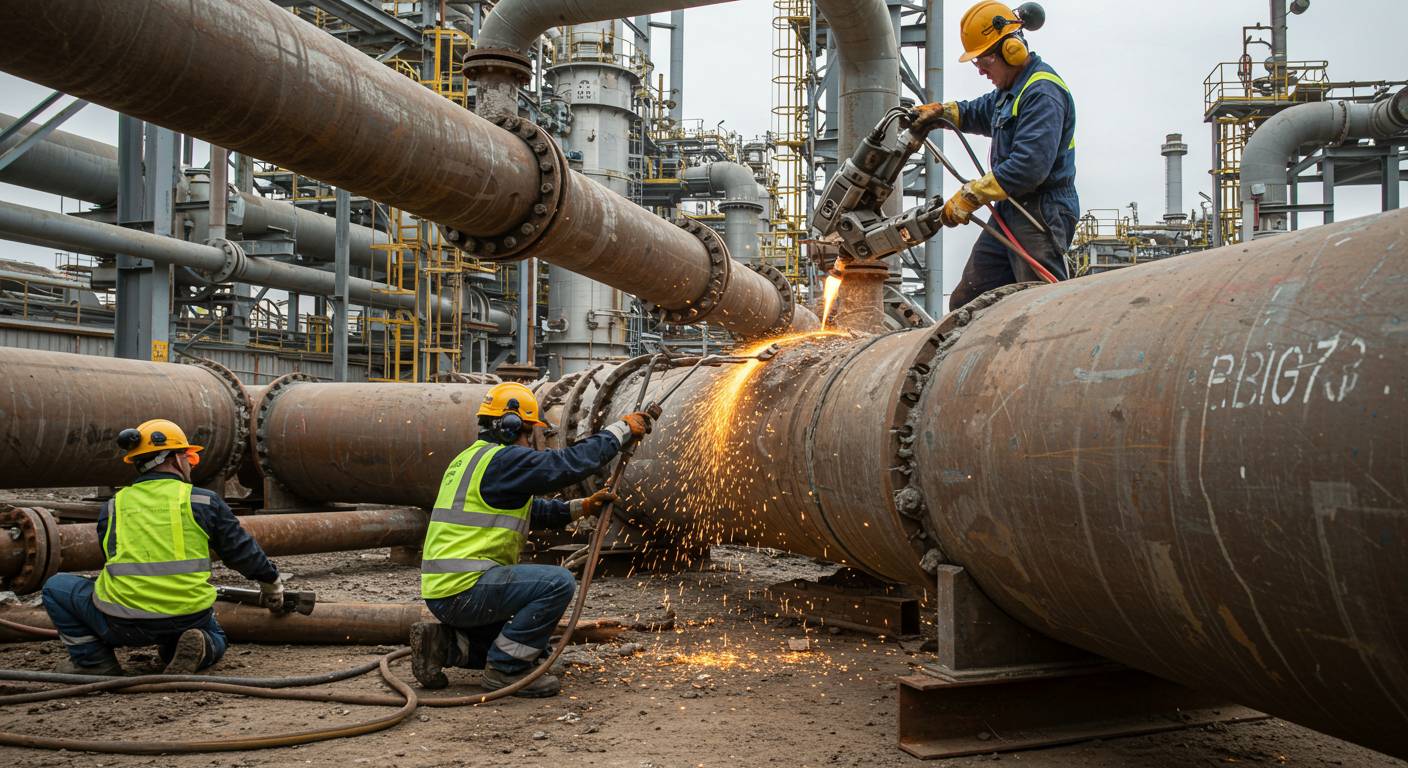 Демонтаж труб в строительстве