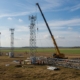 Демонтаж трубчатых вышек метеонаблюдения