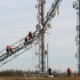Демонтаж секционных вышек телекоммуникационной отрасли