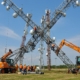 Демонтаж трубчатых вышек телекоммуникационной отрасли