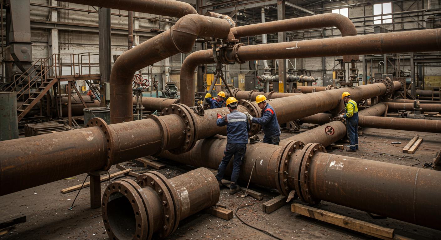 Услуги по демонтажу старых отопительных труб