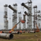 Демонтаж трубчатых вышек радиовещательной отрасли