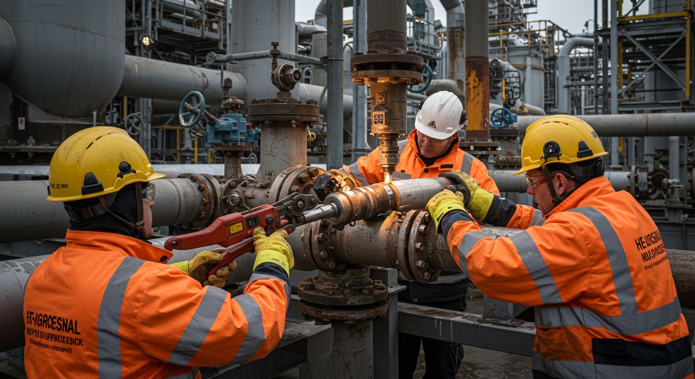 Демонтаж труб газоснабжения в аварийных ситуациях