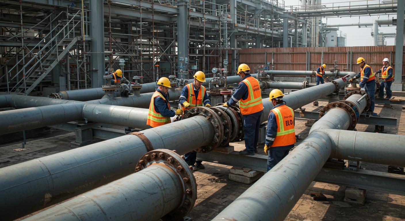 Демонтаж труб газоснабжения с соблюдением норм безопасности