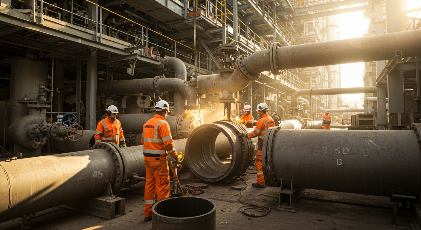 Комплексные услуги по демонтажу газовых труб и систем