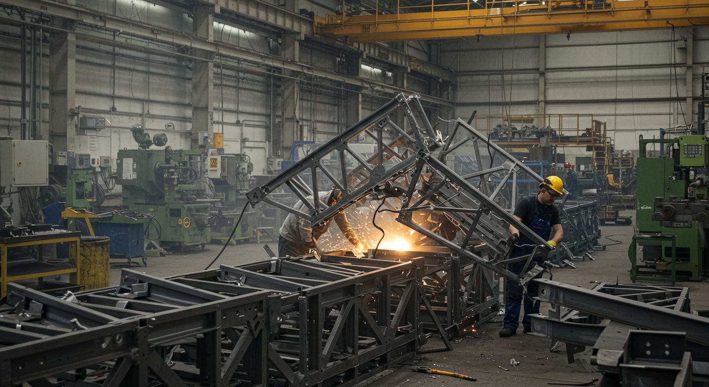 Демонтаж металлоконструкций промышленного производства мелких объектов