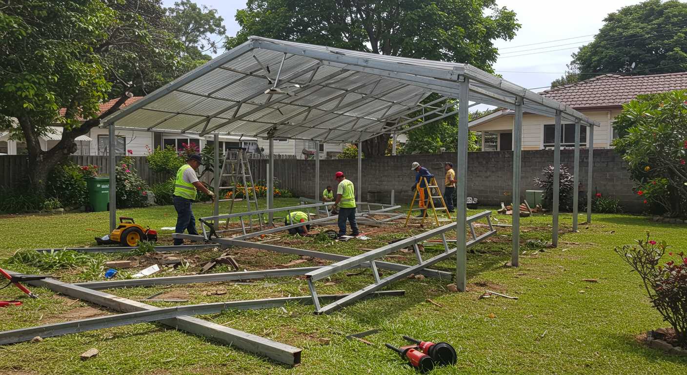 Демонтаж металлических конструкций в жилом районе Демонтаж металлических конструкций в жилом районе