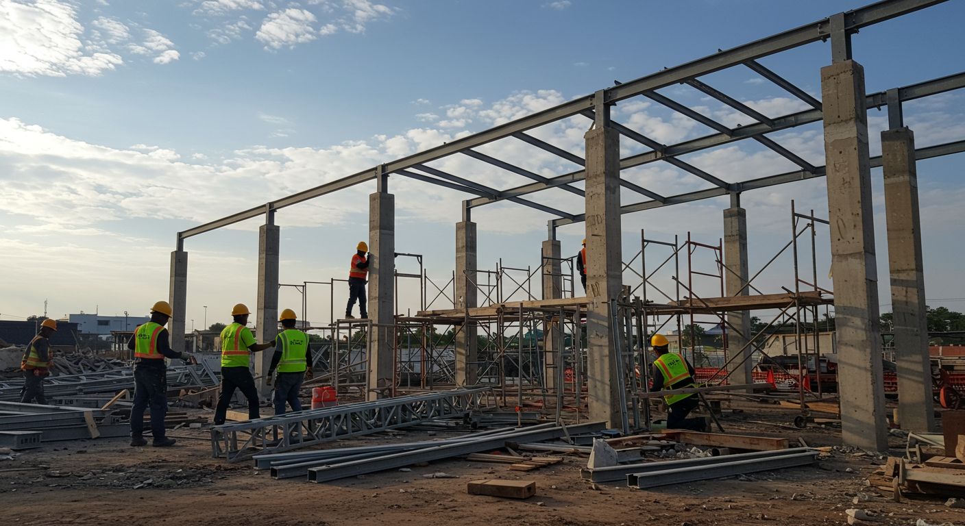 Демонтаж временных металлических сооружений Демонтаж временных металлических сооружений