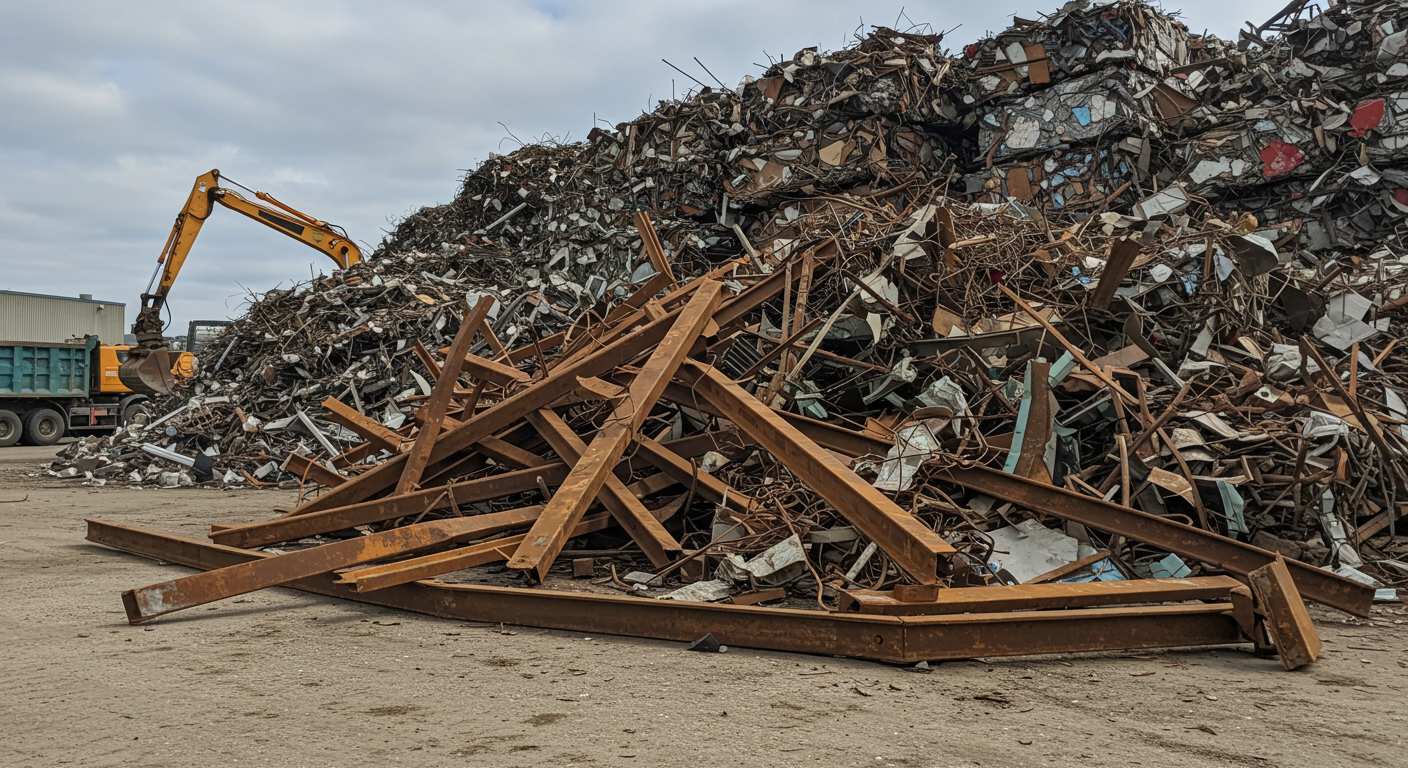 Утилизация металлического лома Утилизация металлического лома после демонтажа